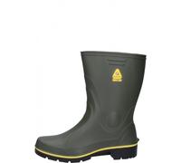 Kurz - Gummistiefel - Nora Farm green- in oliv für den Arbeits u. Freizeitbereich aus Gommaforte 41