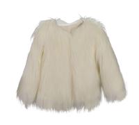 Kurz Pelzmantel Damen Warme Flauschig Winterjacke Langarm V-Ausschnitt Pelzjacke Mädchen Kunstpelze Mantel Einfarbig Kunstfell Jacke Winter Felljacke Übergangsjacke Wintermantel Fellmantel 4XL