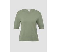 Kurzärmeliger Strickpullover aus Viskosemix 44 grün 2165879.7369.44