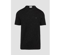 Kurzärmeliges Crew-Neck-Shirt mit Logo XL schwarz 2156478.9999.XL