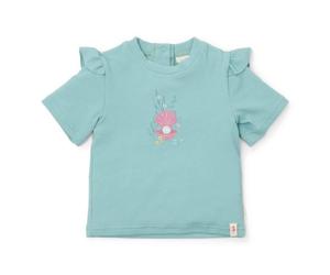 Kurzärmeliges Schwimmshirt Ocean Treasures Surf Blue | Little Dutch - 86/92