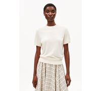 ARMEDANGELS - Women's Fine S SL Knit Sweater - Pullover, Gr. S, weiß (Oatmilk)