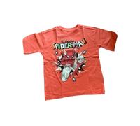 Kurzärmliges T-Shirt für Jungen | "Spiderman" | Blau oder Orange | orange,128