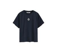Kurzärmliges T-Shirt marineblau mit maritimer Polo Club Stickerei XL