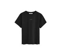Kurzärmliges T-Shirt schwarz im Regular Fit mit Polo Club Stickerei M