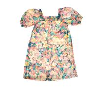 Kurzarm-Blumenkleid 601084 Mädchen 6-7A / 116-122cm