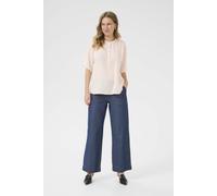 Kurzarm-Bluse Casual fit Crystal Pink rose M