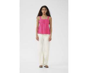 Kurzarm-Bluse DallyIW Gerade Passform pink EU 40 / UK 12