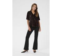 Kurzarm-Bluse KAelva Kurzarm-Bluse Regular fit dark brown S
