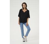 Kurzarm-Bluse Loose fit Black EU 34 / UK 6