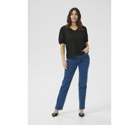Kurzarm-Bluse Loose fit Black S