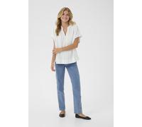 Kurzarm-Bluse Loose fit Chalk/Soft Chambray Stripe white blue EU 36 / UK 8