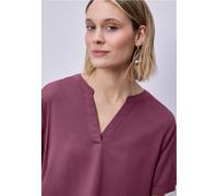 Kurzarm Bluse mit Turn-Up