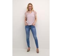 Kurzarm-Bluse Straight fit Deauville Mauve rose EU 42 / UK 14