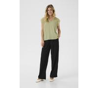 Kurzarm-Bluse Straight fit Tea green EU 46 / UK 18