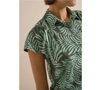 Kurzarm Hemdbluse mit Print