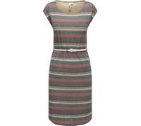 Kurzarm Midikleid mit Taillengürtel "Lilithe" Night Blue M