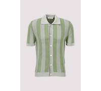 Kurzarm-Poloshirt Selected Aqua Gray M Aqua gray/aspen gree