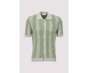Kurzarm-Poloshirt Selected Aqua Gray M Aqua gray/aspen gree