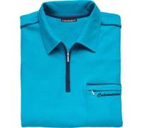 Poloshirt CATAMARAN "Kurzarm-Poloshirt", Herren, Gr. 56/58, blau (türkis), 100% Baumwolle, unifarben, ohne Ausschnitt, Shirts (236153-56) türkis
