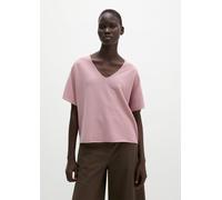 Kurzarm-Pullover loose lila XL