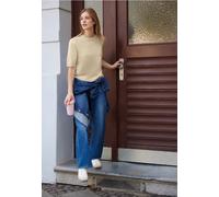 Kurzarm Pullover mit Rundhals