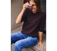 Kurzarm Pullover mit Rundhals