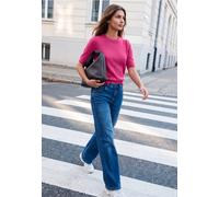 Kurzarm Pullover mit Rundhals