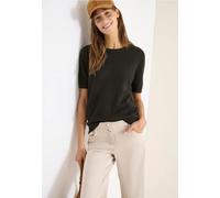 Kurzarm Pullover mit Struktur