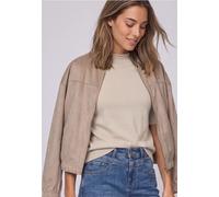 Kurzarm Pullover mit Turtle Neck