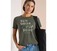 Kurzarm Shirt in Ausbrenner