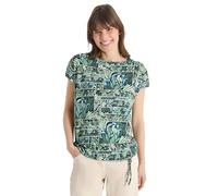 Kurzarm Shirt mit Patchwork-Print