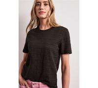 Kurzarm Shirt mit Rundhals aus Spitze