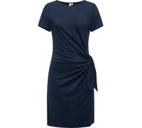 Kurzarm Sommerkleid mit seitlichem Bindeband "Knotta" Navy XS