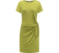 Kurzarm Sommerkleid mit seitlichem Bindeband "Knotta" Pistachio26 XXL