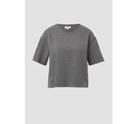 Kurzarm-Strickpullover 36 grau 2177058.97W3.36