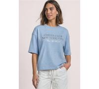 Street One Damen Kurzarm Sweatshirt mit Wording