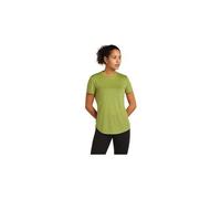 kurzarm t shirt damen icebreaker merino 125 cool lite sphere 3 grun