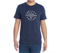Kurzarm-T-Shirt mit normaler Passform YMR321-JS206 Herren S