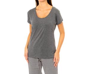 Kurzarm-T-Shirt mit Rundhalsausschnitt für Frauen UW0UW00103 S