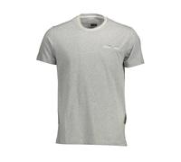 Kurzarm T-Shirt mit Rundhalsausschnitt und Tasche XL
