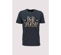 PME Legend Herren Rundhals T-Shirt SHORT SLEEVE R-NECK BIG ART PACKAGE - Regular Fit