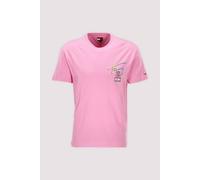 Kurzarm-T-Shirt Tommy Hilfiger Pink L Pink