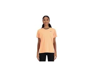 kurzarm trikot new balance sport essentials koralle damen M