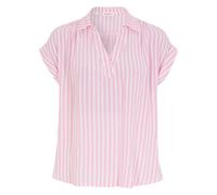 Kurzarmbluse aus fließender Viskose 36