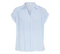 Kurzarmbluse aus fließender Viskose 46