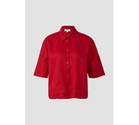 Kurzarmbluse aus Leinen im Relaxed Fit 48 rot 2165745.3533.48
