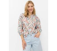 Kurzarmbluse BRAX "Style VALESCA", Damen, Gr. 44, dunkelblau, Web, 100% Baumwolle, Blusen (91026031-44) dunkelblau