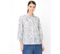 Kurzarmbluse BRAX "Style VICKI", Damen, Gr. 34, dunkelblau, Web, 100% Baumwolle, Blusen (53416429-34) dunkelblau