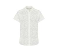 Kurzarmbluse BRAX "Style VIV", Damen, Gr. 46, weiß, Web, 100% Baumwolle, Blusen (67330626-46) weiß